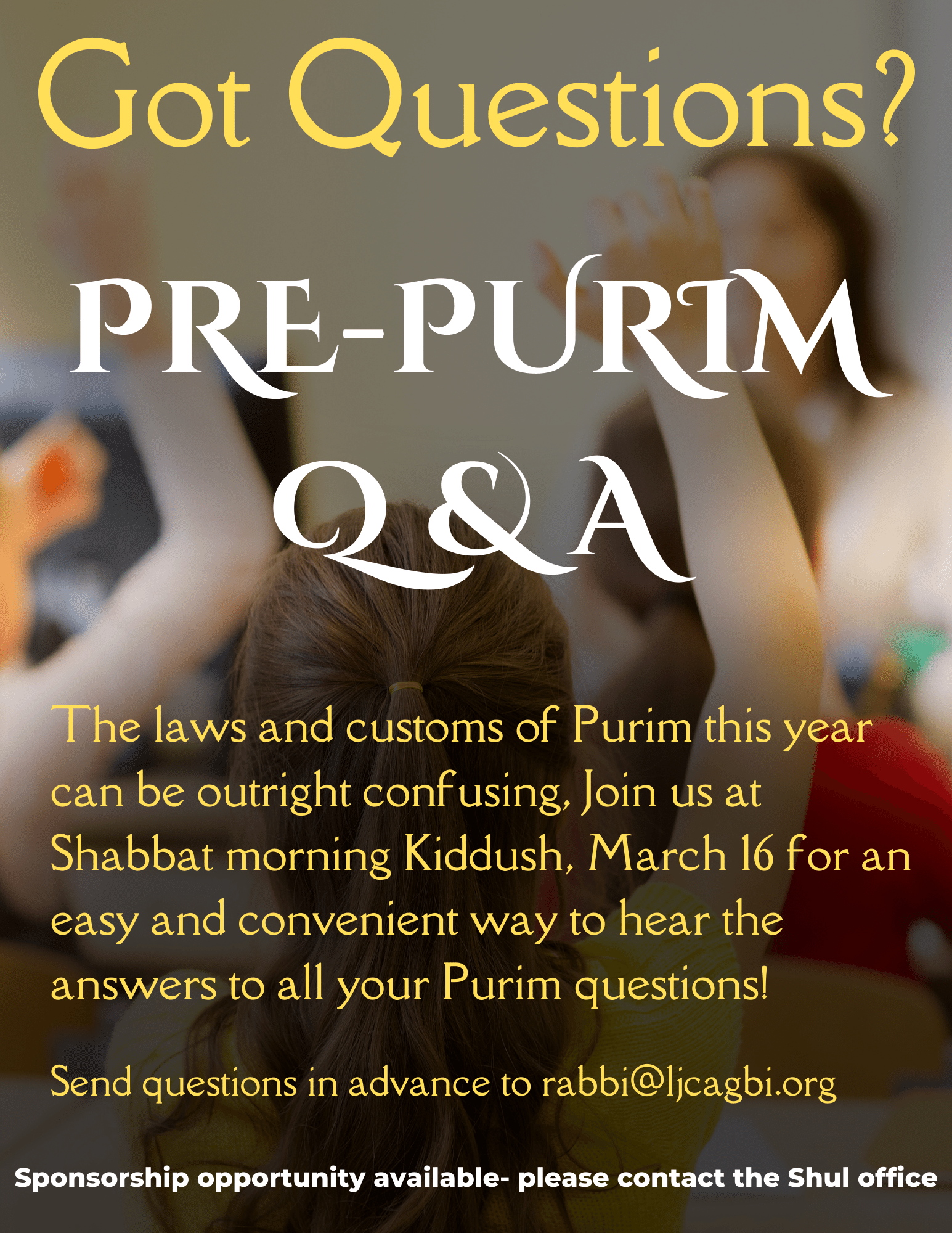 Purim Questions & Answers