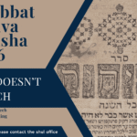 Shabbat Shuva Drasha