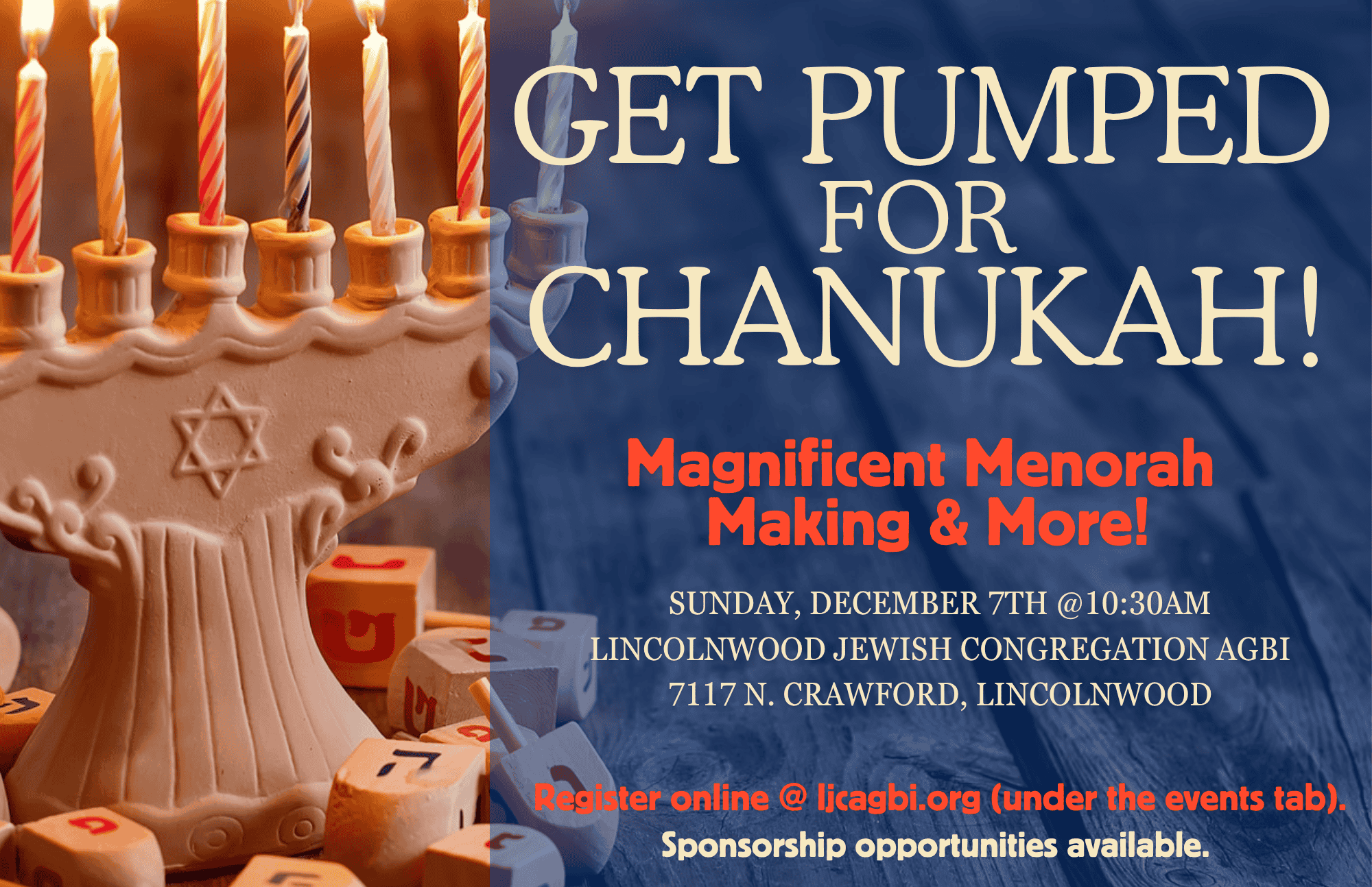 Menorah Making & More