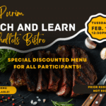 Pre-Purim Lunch & Learn