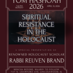Yom Hashoah 2026 Observance